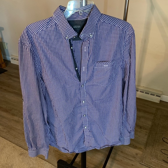 Kenneth Cole Reaction/ Men’s long sleeve button down/ size Large - Picture 5 of 7